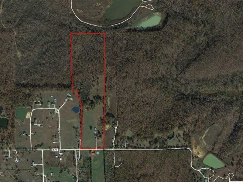 38 Acres With 3 Ponds For Sale Land for Sale in Poplar Bluff, Butler