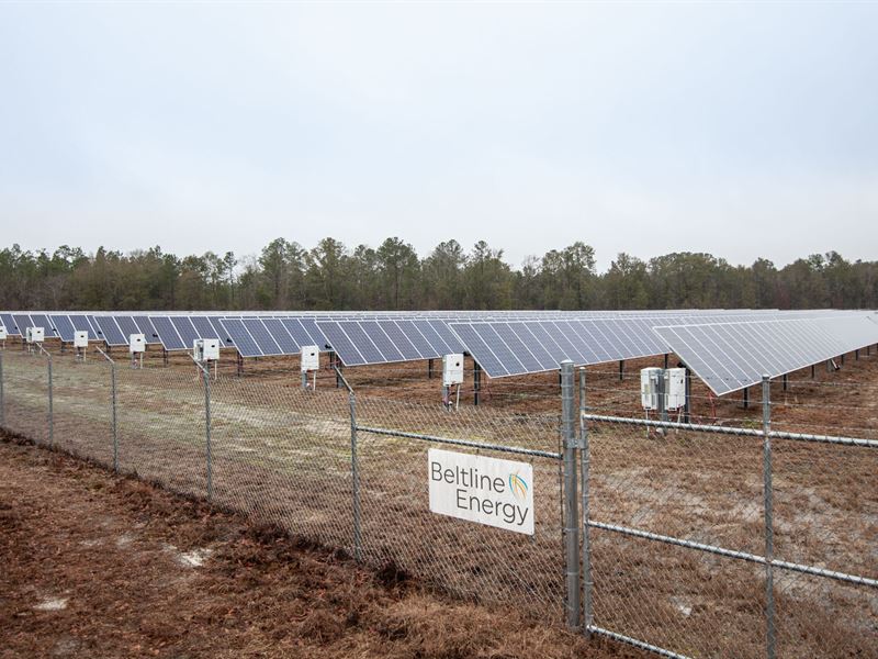 Effingham Solar Farm : Clyo : Effingham County : Georgia