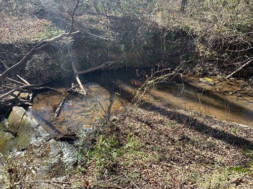 Wooded with Creek : Inman : Spartanburg County : South Carolina
