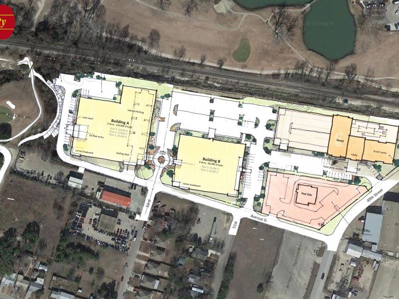 11+ Acre Mixed Use Development Site : Temple : Bell County : Texas