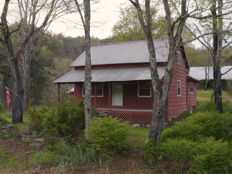 3 Br, 1 BA Home 60 Acres Tazewell : Tazewell : Hancock County : Tennessee