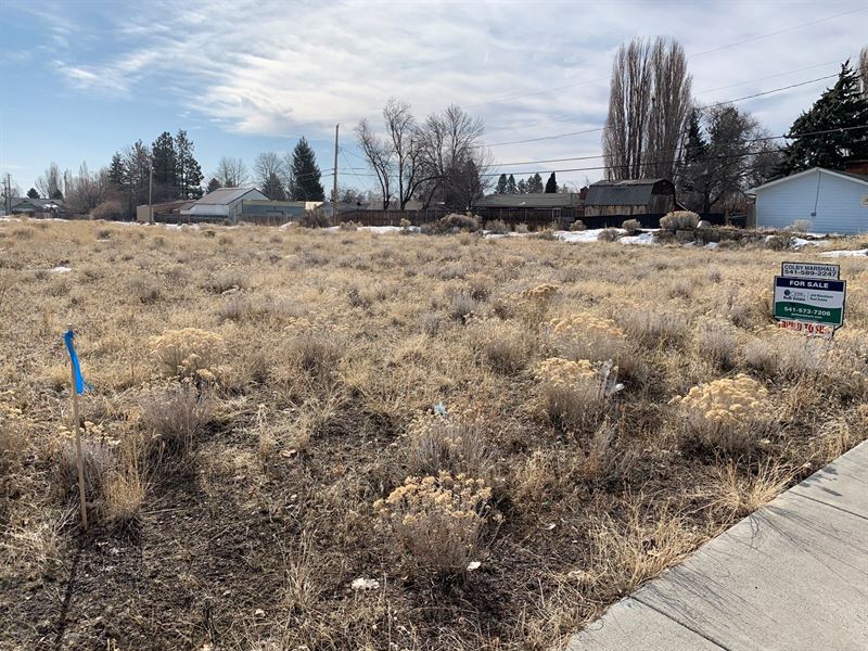 Tennyson Avenue Buildable Lots : Hines : Harney County : Oregon