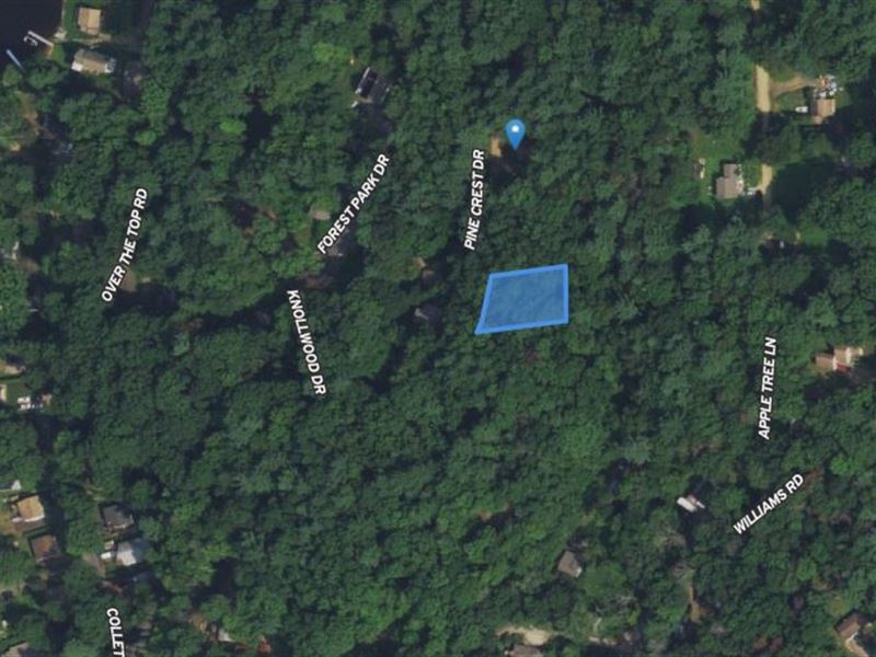 .22 Acre Land Located Near Lake : Holland : Hampshire County : Massachusetts