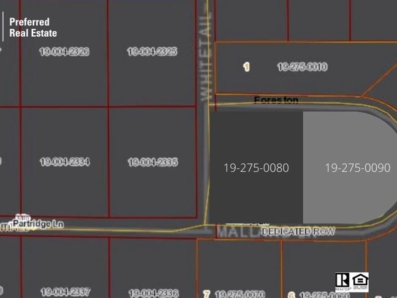 2 Foreston Building Lots : Foreston : Mille Lacs County : Minnesota
