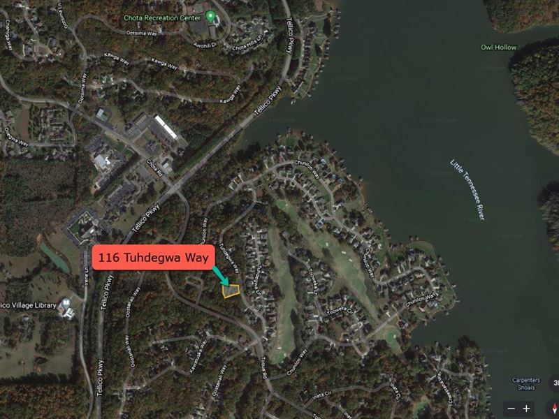 .34 AC in Tellico Village TN : Tellico Plns : Loudon County : Tennessee
