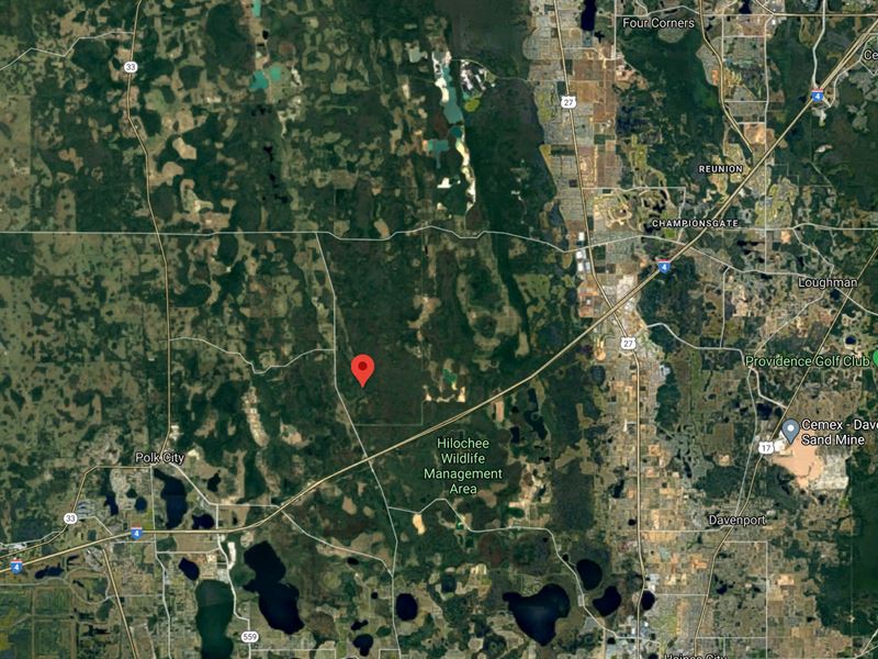 Two Acres by I-4 and 27 : Polk City : Polk County : Florida