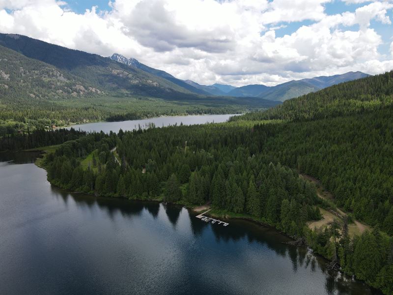 Lakefront Acreage Northwest Montana : Troy : Lincoln County : Montana