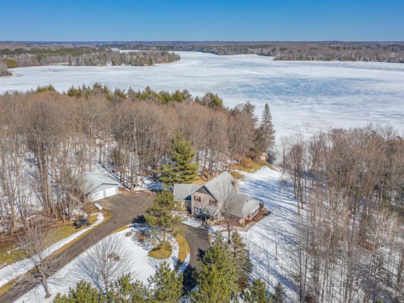 Butternut Lake Home : Lake : Price County : Wisconsin