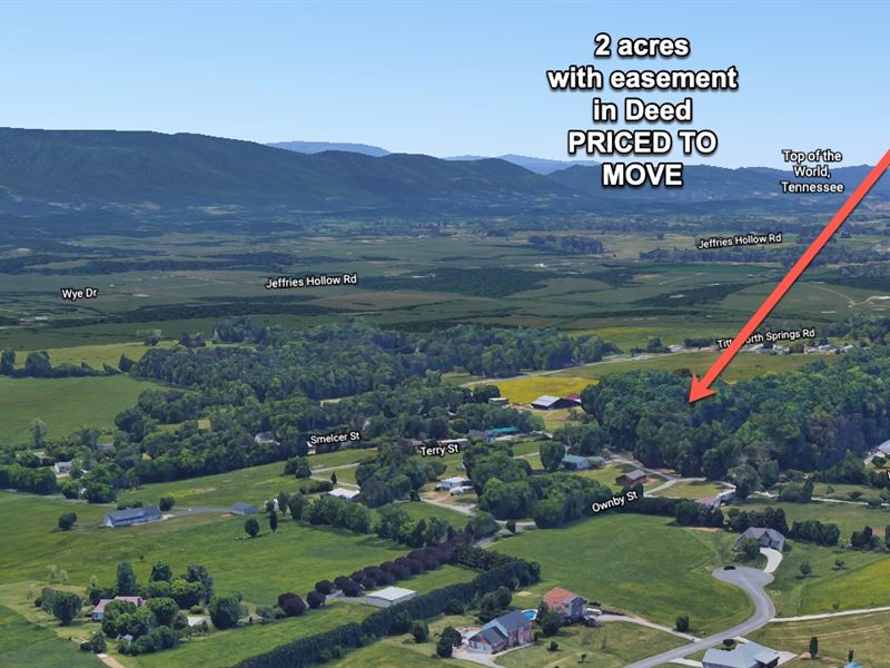 Remote 2 Acres Near Knoxville : Seymour : Sevier County : Tennessee