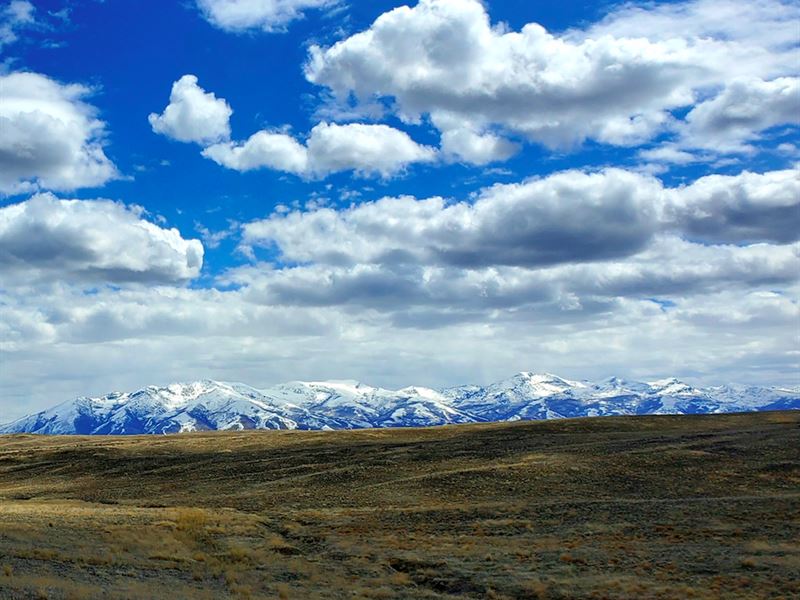 Base Camp Mountains in View : Deeth : Elko County : Nevada