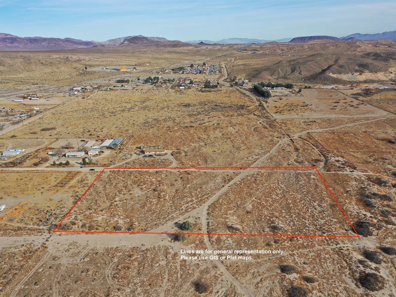 Views of Barstow and Mountains : Barstow : San Bernardino County : California