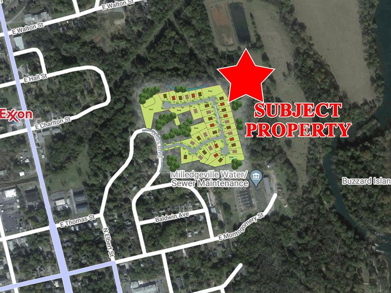 Downtown Residential Development : Milledgeville : Baldwin County : Georgia