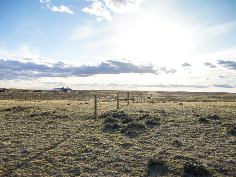 Nicely Fenced, Ranch Ready 40.19 Ac : Casper : Natrona County : Wyoming