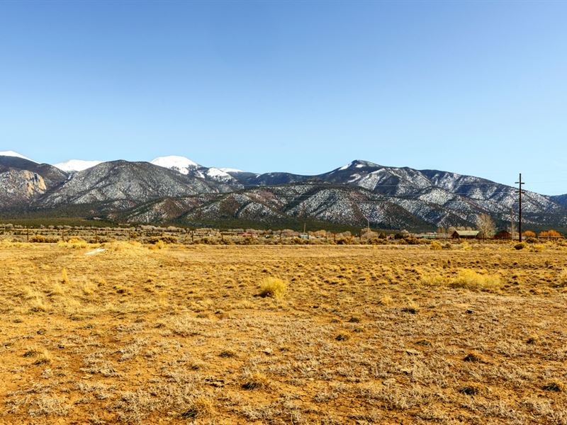 Corner Lot w Power & Mountain Views : Costilla : Taos County : New Mexico