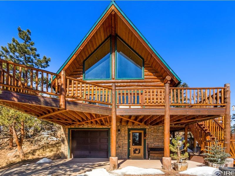 Beautiful Views From This Mountain : Livermore : Larimer County : Colorado