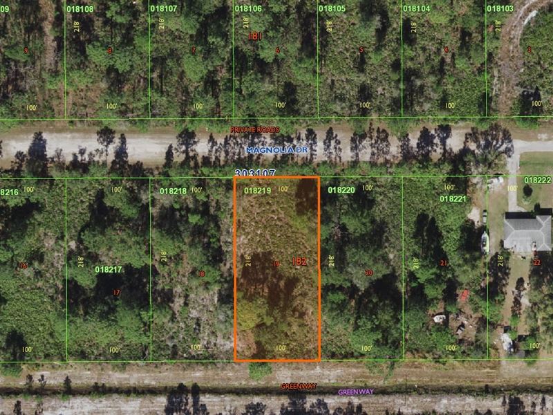 Golf Course Community,.50 Vacant : Indian Lake Estates : Polk County : Florida