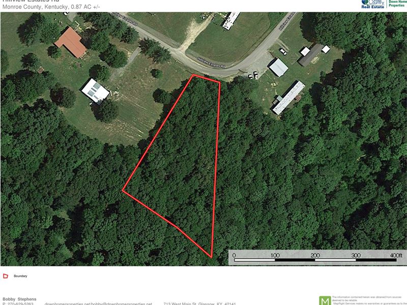 Hillview Estates Road 3/4 Acre : Tompkinsville : Monroe County : Kentucky