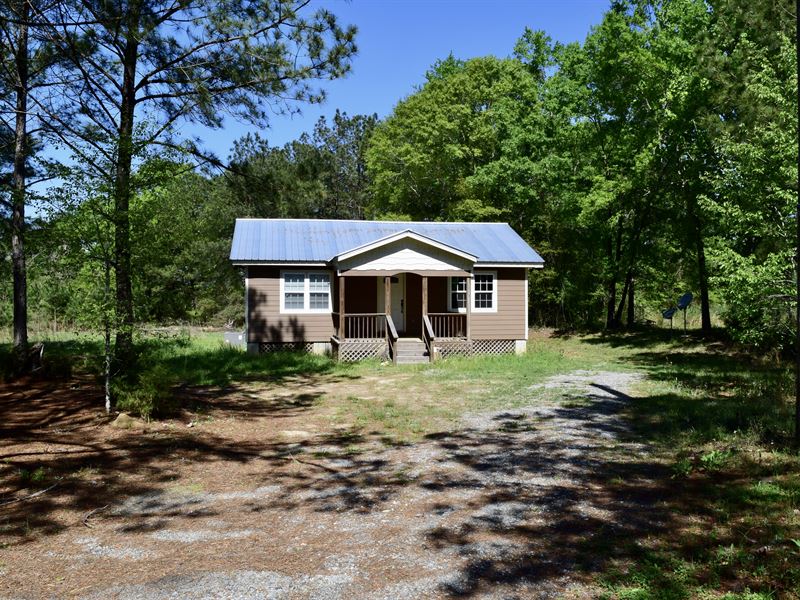 Country Farm House : Hawkinsville : Pulaski County : Georgia