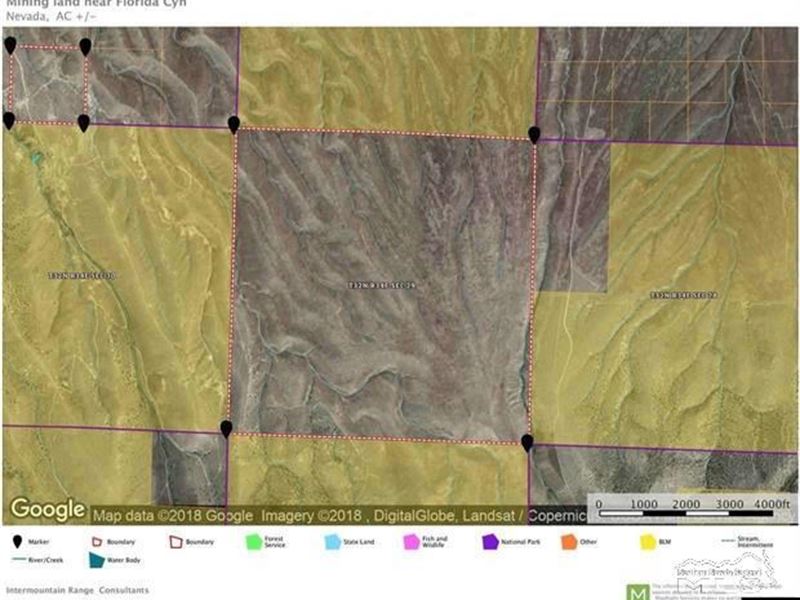 640 Acres for Sale in Imlay, Nevada : Imlay : Pershing County : Nevada