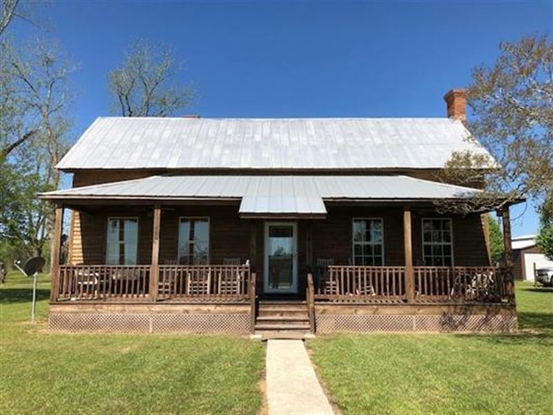 34 Acres with Farm House : Cochran : Twiggs County : Georgia