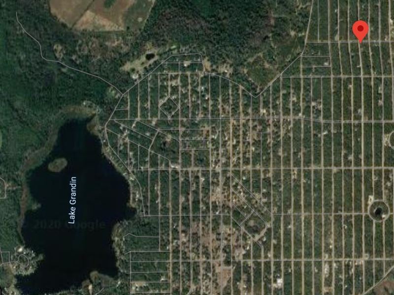 Sunny Interlachen, Florida,.48 Acre : Interlachen : Putnam County : Florida
