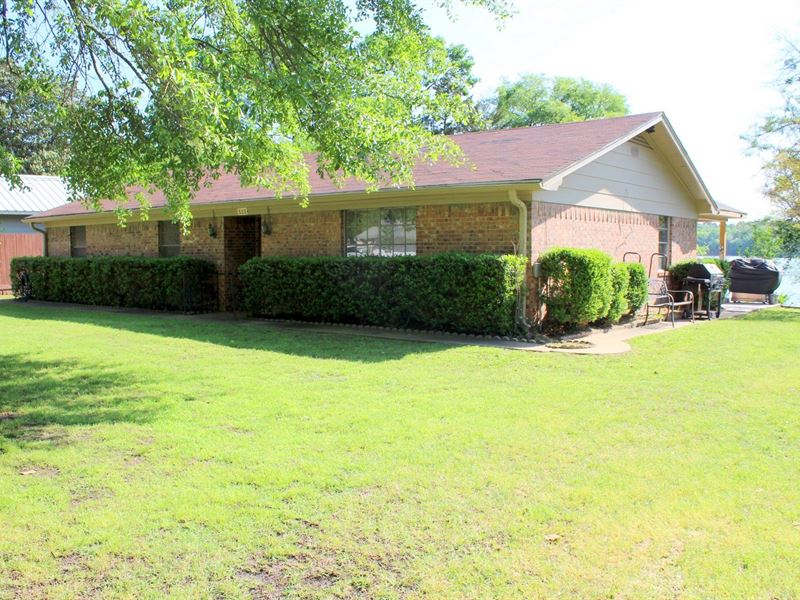 Lake Winnsboro Waterfront Home Wood : Winnsboro : Wood County : Texas