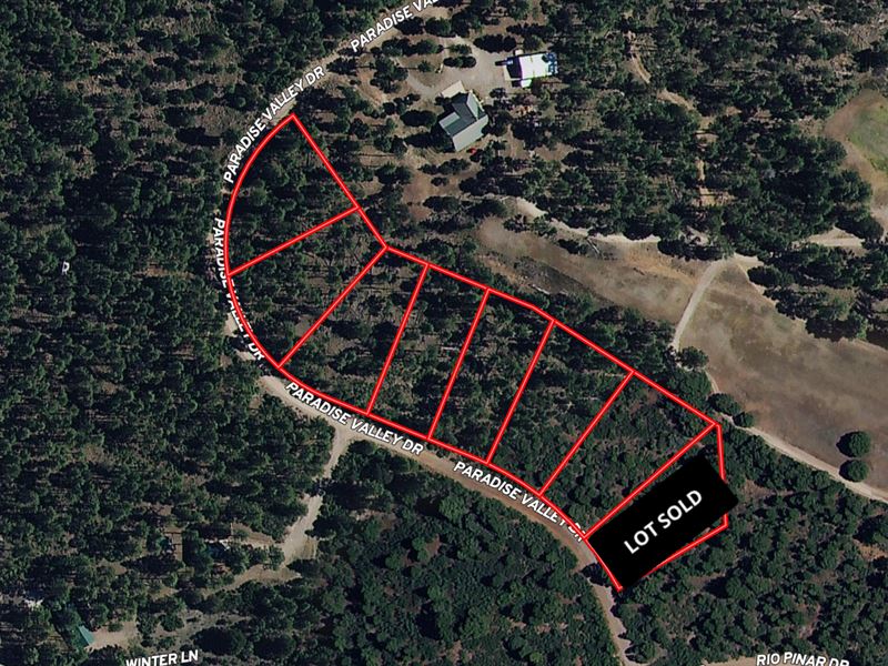 Golf Course Land Timberon New : Timberon : Otero County : New Mexico