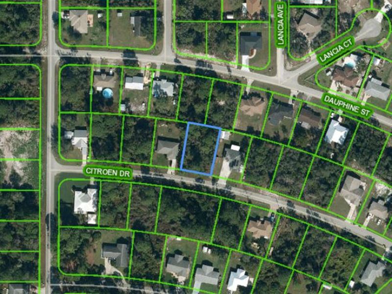 Lot in Sebring County Estates : Sebring : Highlands County : Florida
