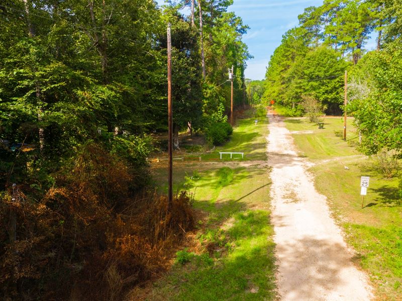8,320 Sq ft Cleared RV Ready Lot : Ivanhoe : Tyler County : Texas