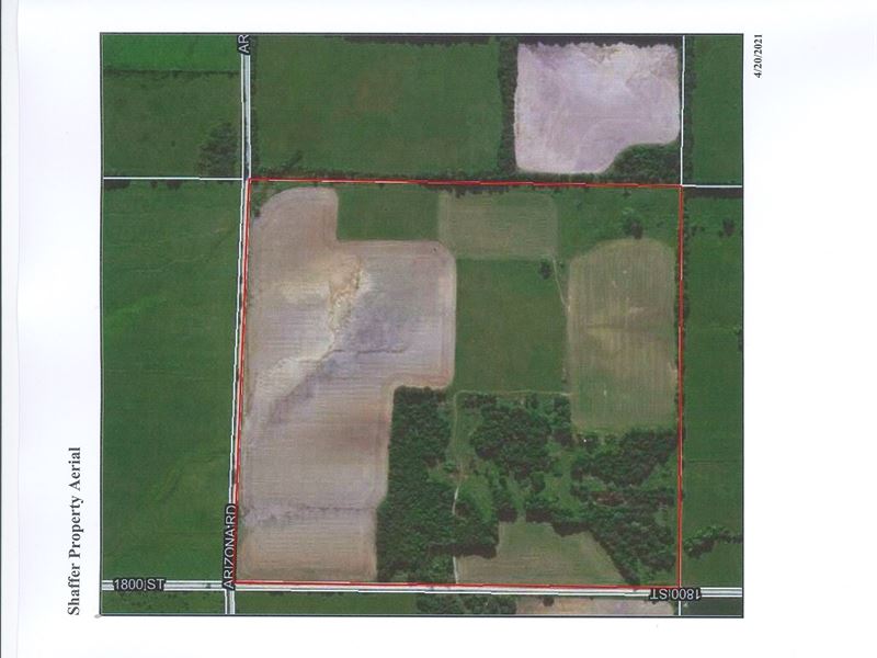 Farm Land in Allen County, Kansas : Humboldt : Allen County : Kansas