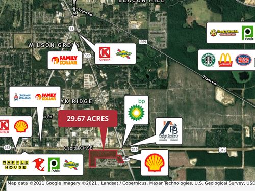 Capital Circle SW : Tallahassee : Leon County : Florida