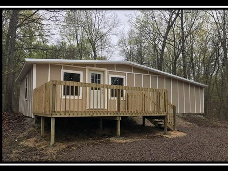 Barndominium Cabin at Smokey Hollow : Thurman : Jackson County : Ohio