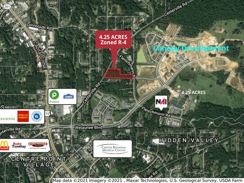 Centerville & Fleischmann Road : Tallahassee : Leon County : Florida