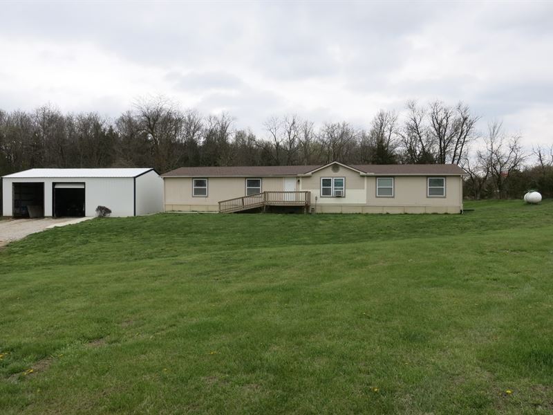 Small Acreage With a House in NW MO Land for Sale in Eagleville