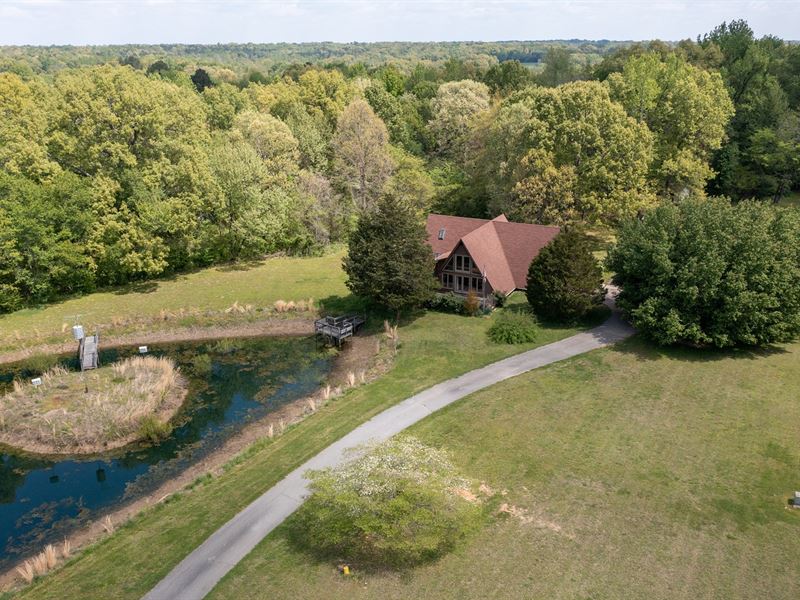 A-Frame Acreage, Ponds & Decks : Jackson : Madison County : Tennessee