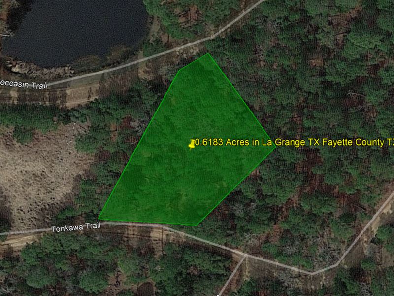 .62 Acres in LA Grange, TX : La Grange : Fayette County : Texas