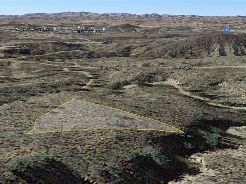 .52 Acre Parcel in Rio Rico, AZ : Rio Rico : Santa Cruz County : Arizona