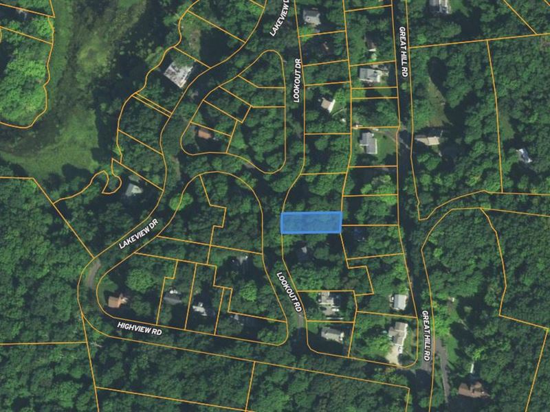 Residential 0.17 Acre Lot : Ridgefield : Fairfield County : Connecticut