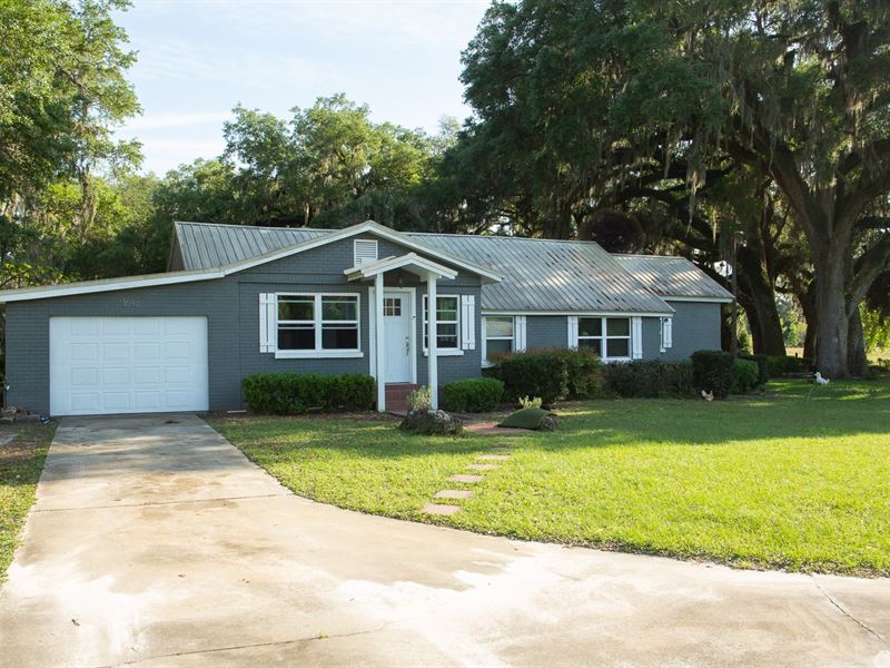 Updated Home Acreage Rural North : Mayo : Lafayette County : Florida