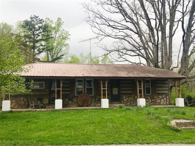 3Br/1Ba Log Cabin Overton Co, TN : Crawford : Overton County : Tennessee