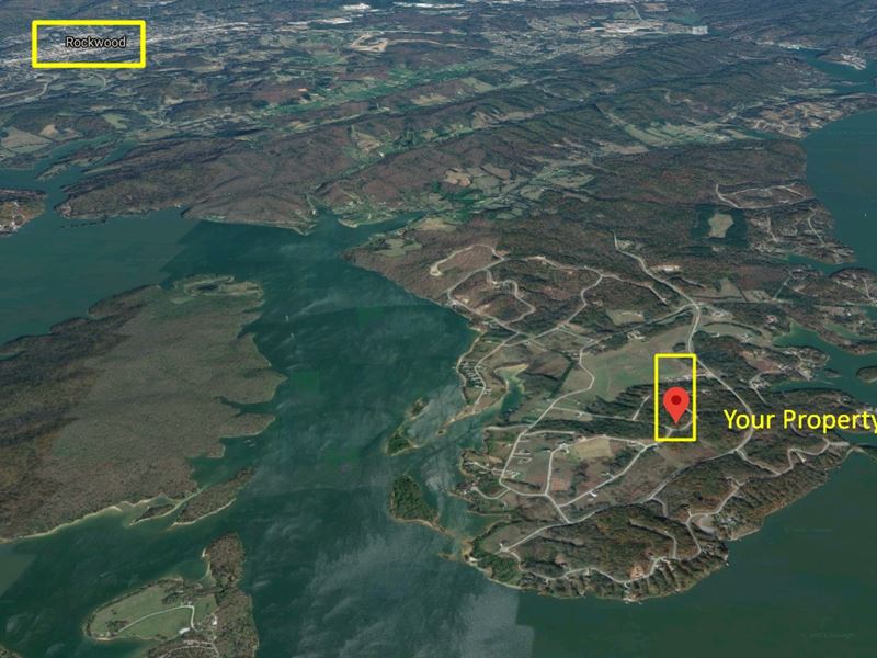 1.12 Acre Corner Lot : Rockwood : Roane County : Tennessee