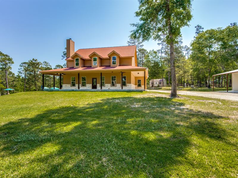 Beautiful Waterfront Acreage : Livingston : Polk County : Texas