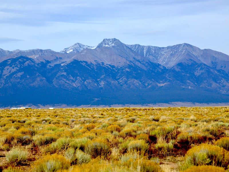 Mountain Valley, 3 Miles to River : Blanca : Costilla County : Colorado