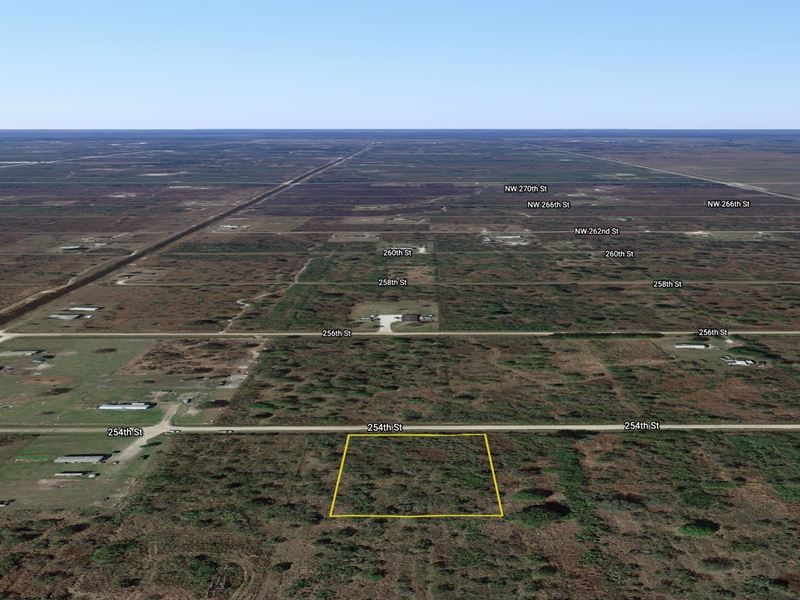 1.25 Acre Lot with Power : Okeechobee : Okeechobee County : Florida