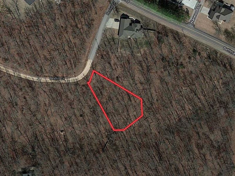 Bella Vista Building Lot for Sale : Bella Vista : Benton County : Arkansas