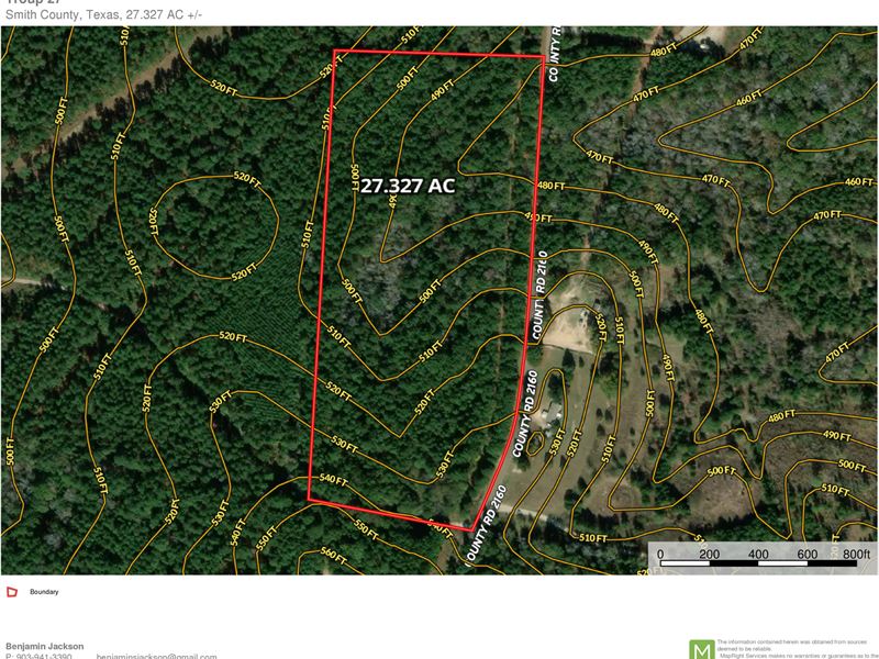 Troup TX Hunting & Timber Land : Troup : Smith County : Texas