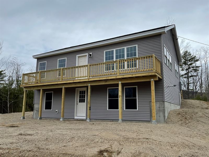Newly Constructed Home for Sale : Parsonsfield : York County : Maine