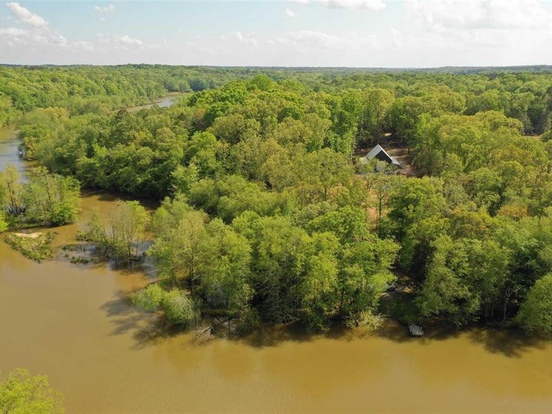 Beautiful River Frontage : Iva : Anderson County : South Carolina