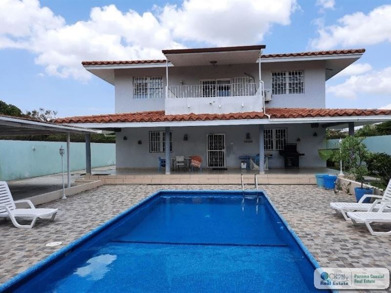 Beach House, Pool, Nueva Gorgona : Nueva Gorgona : Panama