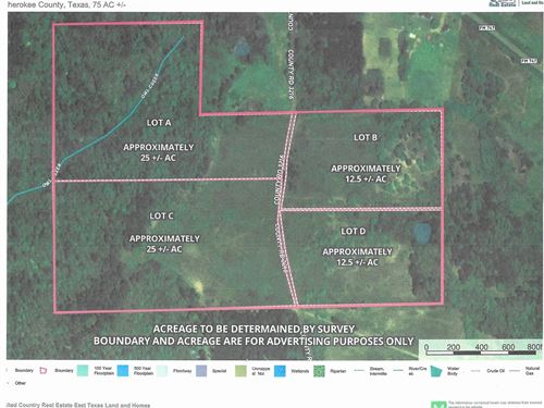 East Texas Recreational/Hunting : Jacksonville : Cherokee County : Texas